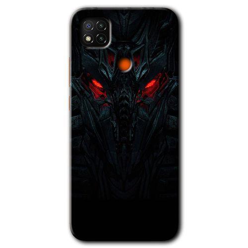 BeRa Aksesuar Xiaomi Redmi 9c Kılıf Baskılı Kapak - Vinicius +Tam Kaplayan Mat Seramik