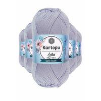 5 Adet Lotus Bikini Büstiyer Bluz Örgü İpi  K714 Gri