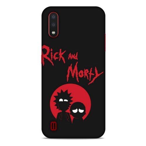 Samsung Galaxy A01 Uyumlu Kılıf Rick And Morty (17) Tasarım Kılıf Principal Gene