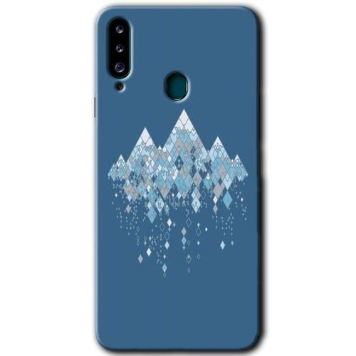 Potkal Hediye Fabrikası Samsung Galaxy A20s HD Baskılı Kılıf + 9D Tam Ekran Koruyucu - İceberg