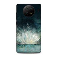 Lopard Xiaomi Redmi Note 9 5g Uyumlu Kılıf Y.Liva-2020 Seri Nilüfer Glitter Kılıf