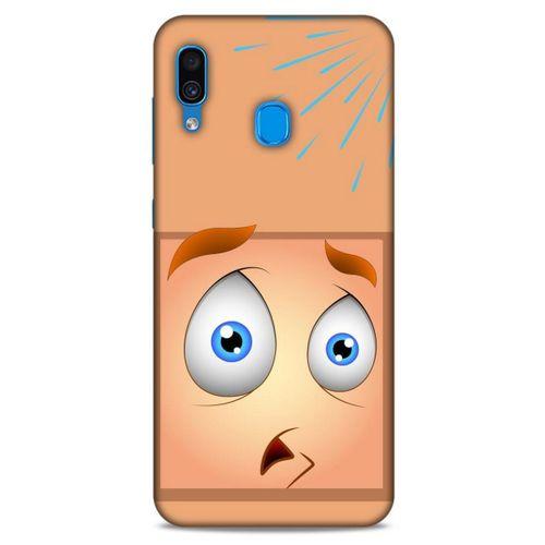 Emojix (55) Samsung Galaxy A30 Kılıf Silikon Kapak Desenli
