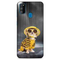 Samsung Galaxy M30s Kılıf Köpek Kıyafetleri (15) Antişok Kılıf Chihuahua Pijama