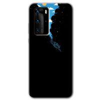 Huawei P40 Pro Kılıf HD Desen Baskılı Arka Kapak - Derinlere Yolculuk