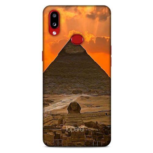 Samsung Galaxy A10s Kılıf Dünya Mimarisi (25) Antişok Kapak Giza Piramitler Mısır