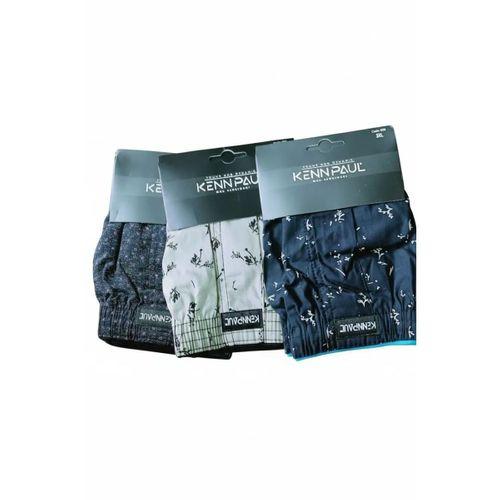 Kenn Paul Poplin Erkek Boxer Battal Beden 3xl- 3adet