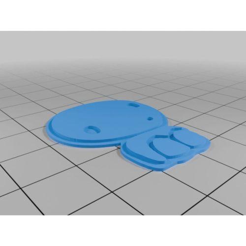 Ghibli Kodama Ruhu 2D Duvar Dekoru (Bu ürün Sadece Plastik parçadır - Almadan Önce Soru Sorabilirsiniz)