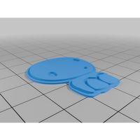 Ghibli Kodama Ruhu 2D Duvar Dekoru (Bu ürün Sadece Plastik parçadır - Almadan Önce Soru Sorabilirsiniz)