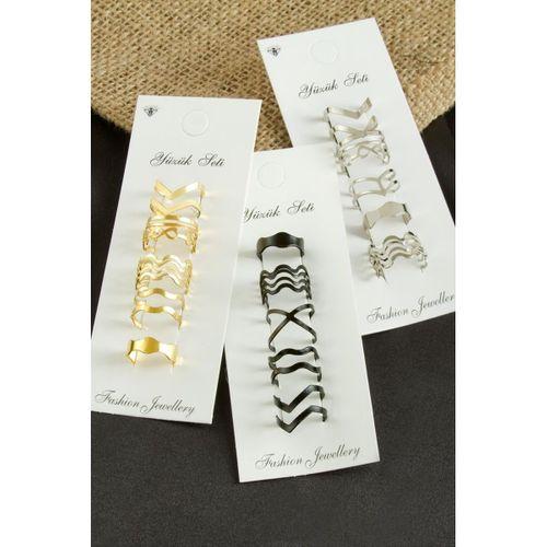 5 Adet Eklem Yüzük