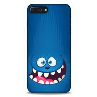 Emojix (98) Apple Iphone 8 Plus Kılıf Silikon Kapak Desenli