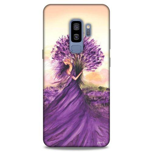 Y.Liva-2021 Özel Seri Lavanta Samsung Galaxy S9 Plus Kılıf Silikon Kapak