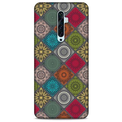 Ethnic Culture (40) Oppo Reno 2z Kılıf Silikon Kapak Desenli