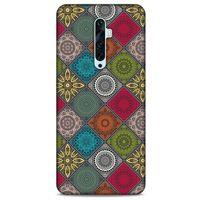 Ethnic Culture (40) Oppo Reno 2z Kılıf Silikon Kapak Desenli