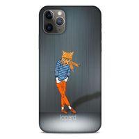 Apple Iphone 11 Pro Max Kılıf FunnyMaX (48) Bumper Kılıf Turuncu Tilki