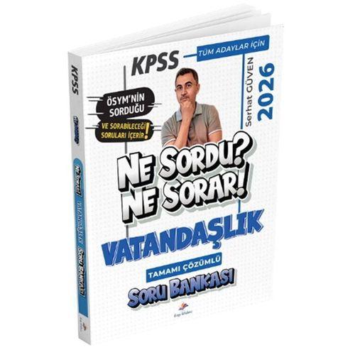 2026 KPSS Vatandaşlık Ne Sordu Ne Sorar Soru Bankası Dizgi Kitap