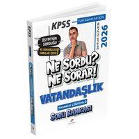 2026 KPSS Vatandaşlık Ne Sordu Ne Sorar Soru Bankası Dizgi Kitap