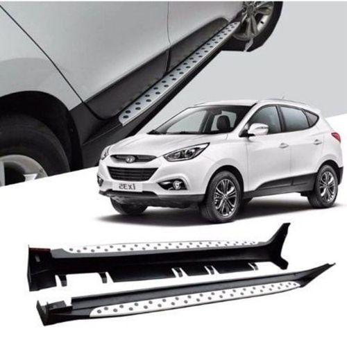 Hyundai İx35 Uyumlu 2011-2017 Oto Yan Basamak Koruma Side Step Bmw Style