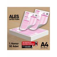 ALES Deneme Sınavları İçin 30 Adet Optik Form