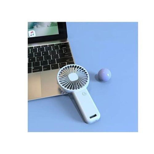 2 Adet Mini Fan,Telefon Tutucu,Portatif El Vantilatörü Mavi  9,3X19Cm Usb Şarjlı El Fanı