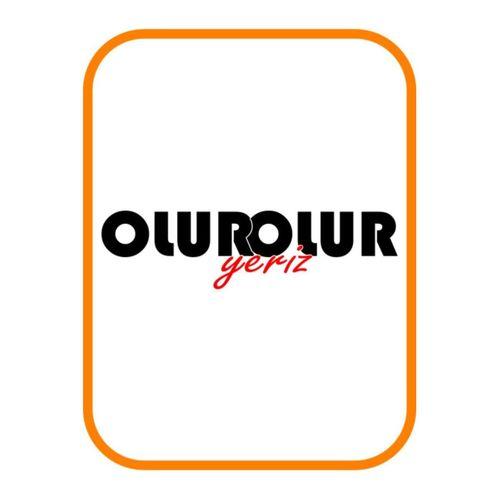 Olur Olur Yeriz Oto özel yeni sticker Siyah 20*7 Cm