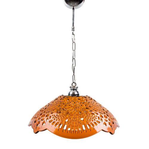 Bal Rengi Akrilik Avize Modern Dekoratif Aydınlatma 35x35x12 cm