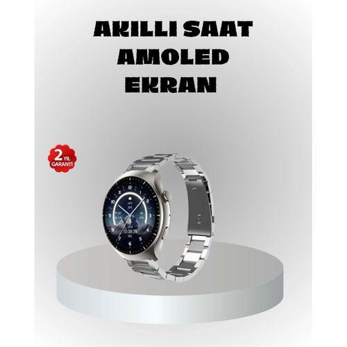 Nfc Destekli Akıllı Saat – Kablosuz Şarj & Sesli Arama Özelliği