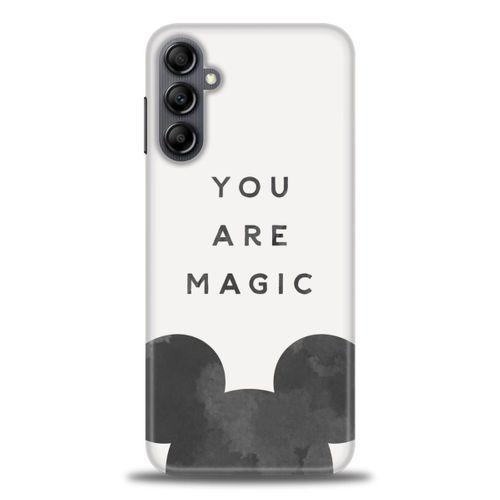 Samsung Galaxy A14 Kılıf HD Baskılı Kılıf - You Are Magic + Tam Ekran Koruyucu