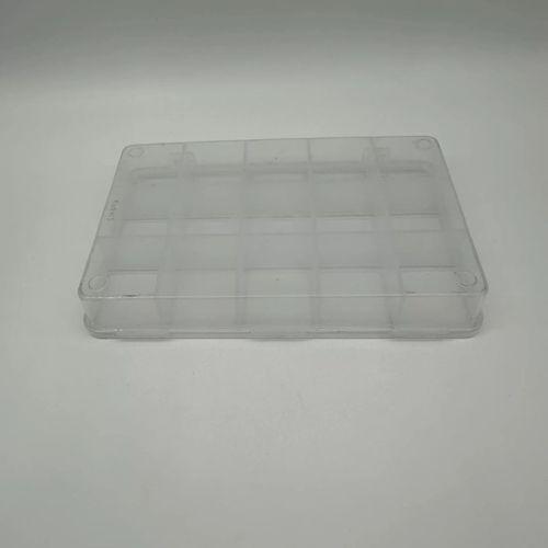 Organizer Plastik Kutu Box 15 Sabit Bölmeli 145x225x30mm