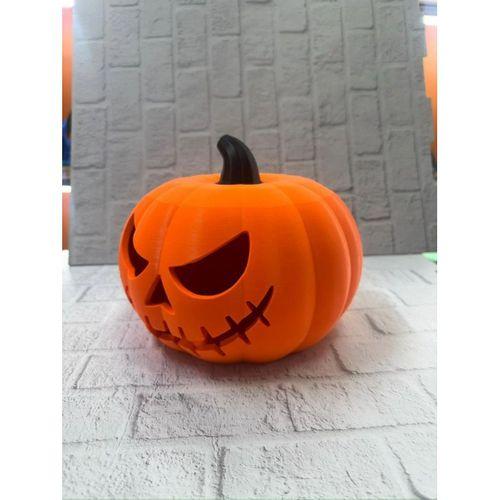 Dekoratif Balkabağı Şekerlik 21×15 Cm Kapaklı Turuncu Kutu