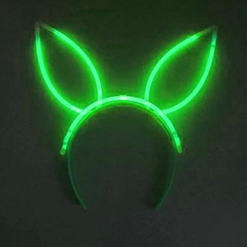 Karanlıkta Yanan Fosforlu Glow Taç 6 Renk 6 Adet - Lisinya