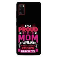 Samsung Galaxy A41 Uyumlu Kılıf Pembe Delisi (48) Bumper Kılıf Writing