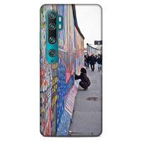 Xiaomi Mi Note 10 Kılıf Almanya (40) Fit Silikon Kılıf Berlin Duvarı