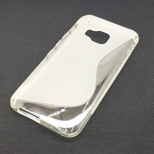 HTC One M9 Şeffaf Desenli Silikon Kılıf HTC43