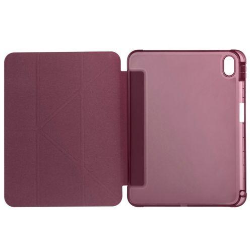 Apple iPad 10.9 2022 (10.Nesil) Kılıf Zore Tri Folding Kalem Bölmeli Standlı Kılıf