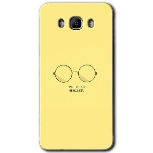 Galaxy J7 2016 Kılıf HD Desen Baskılı Arka Kapak - Be Honest