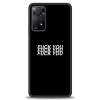 Xiaomi Redmi Note 11 Pro Kılıf HD Baskılı Kılıf - You You You + Tam Ekran Koruyucu