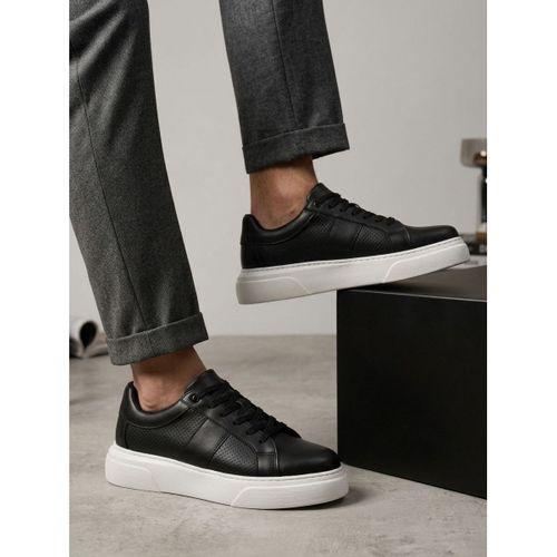 BA0247 Erkek Sneaker Günlük Casual Spor Ayakkabı Siyah