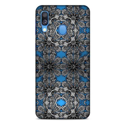 Samsung Galaxy A40 Uyumlu Kılıf Mavi Delisi (35) Fit Design Kılıf Bölgesel