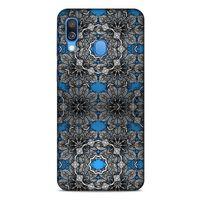 Samsung Galaxy A40 Uyumlu Kılıf Mavi Delisi (35) Fit Design Kılıf Bölgesel