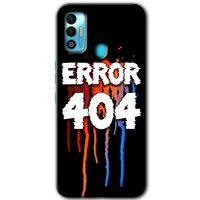 Tecno Spark 7T Kılıf HD Desen Baskılı Arka Kapak - 404 Error