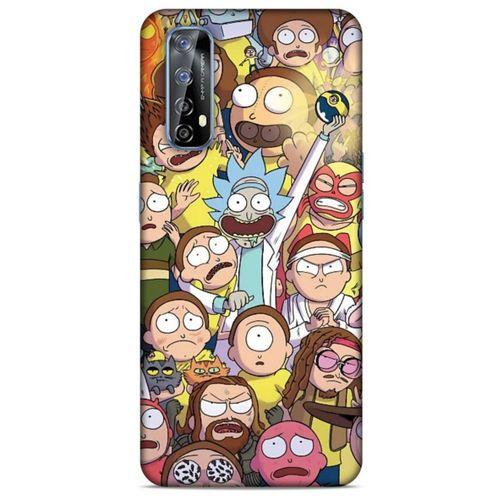 Realme 7 Uyumlu Kılıf Rick And Morty (34) Slim Armor Kılıf Manager Morty