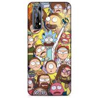 Realme 7 Uyumlu Kılıf Rick And Morty (34) Slim Armor Kılıf Manager Morty