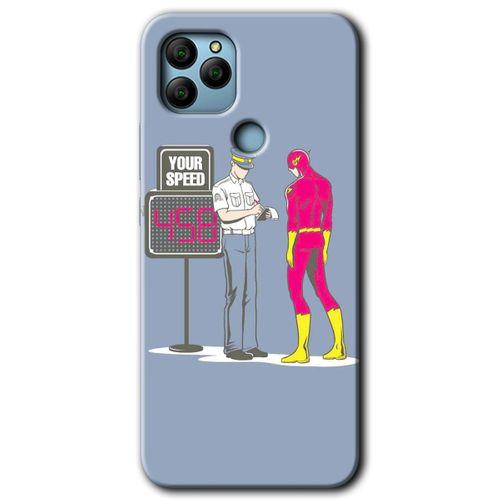 GM 22 Plus Kılıf HD Desen Baskılı Arka Kapak - Hız Limiti + Kırılmaz Cam