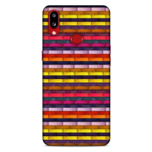 Samsung Galaxy A10s Kılıf Patchwork (42) Rugged Armor Kılıf Karışık Renkli