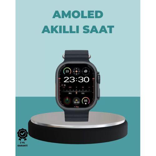 Amoled Akıllı Saat 49mm Bluetooth Arama Spor Ve Sağlık