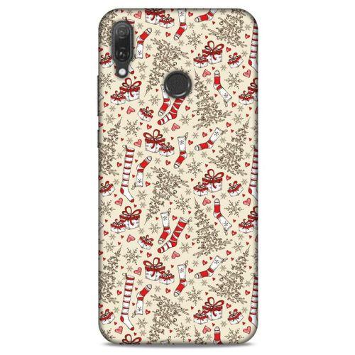 Yılbaşı Süsleri 38 Huawei Y9 2019 Kılıf Silikon Kapak