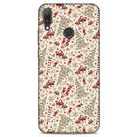 Yılbaşı Süsleri 38 Huawei Y9 2019 Kılıf Silikon Kapak