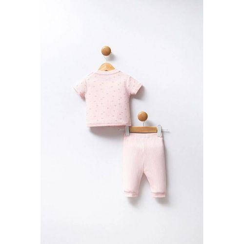 U.S Polo Bebek 2'Li Takım USB2456 Pudra