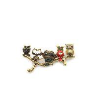 Baykuş Broş - ÇOK RENKLİ