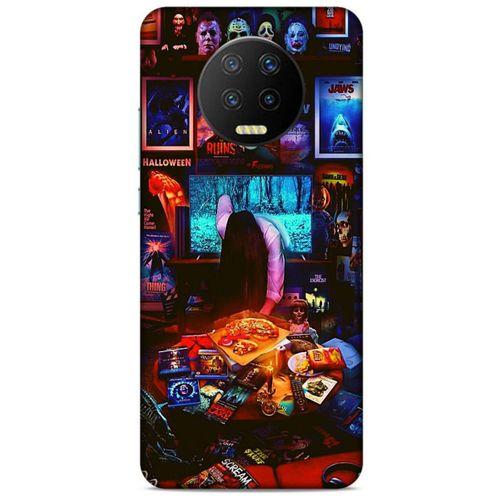 Lopard İnfinix Note 7 Uyumlu Kılıf Retro (30) Silicone Case